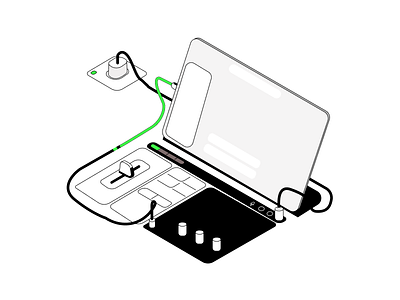 isometric flat illustration