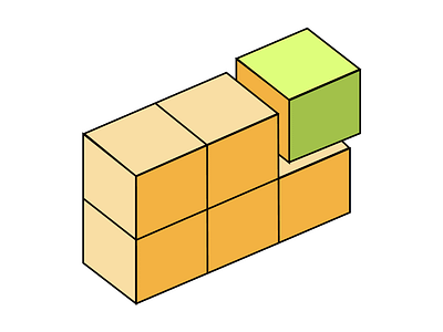 Blocks - New design flat illustration ux