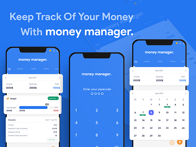 UI Design: Money Manager