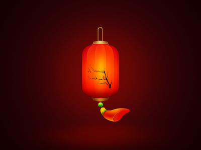 Chinese traditional red lantern chinese lantern red