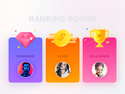 Ranking Board board icon ranking ui