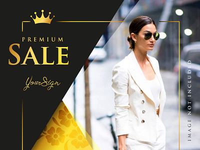 PREMIUM LUXURY – INSTAGRAM POST VECTOR TEMPLATE