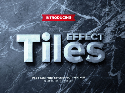 TILES – PHOTOSHOP TEXT EFFECT texteffect