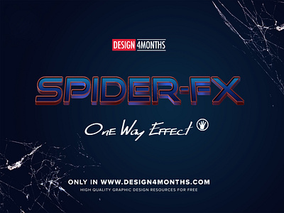 SPIDER FX – FREE PHOTOSHOP TEXT EFFECT text effects