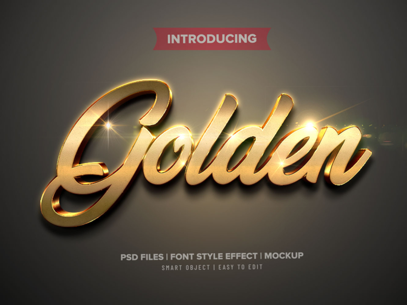photoshop gold text effects psd files free download