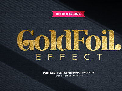 FREE GOLD FPI text effects