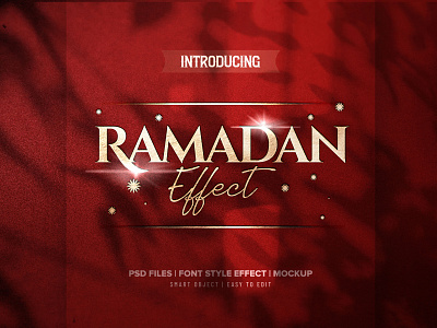 GOLD RAMADAN PHOTOSHOP TEXT EFFECT FREE DOWNLOAD