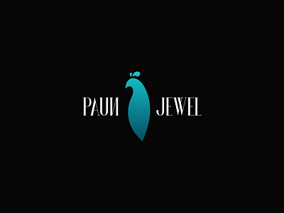 Paun Jewel Logo accessories bird bird logo brand branding business company design for sale identity jewelry store jewels jewels logo logo logo brand logodesign minimal peacock