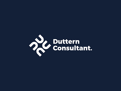 Duttern Consultant Logo brand branding business company consultant consultant logo design for sale identity lawyers logo logo brand logodesign logotype minimal symbol