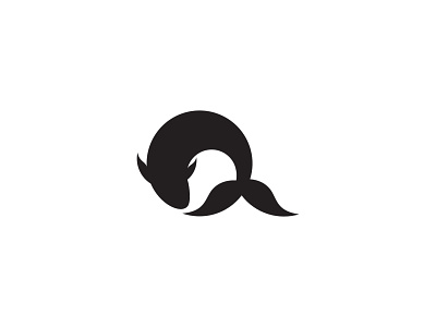 Q Fish Logo brand branding business design fish fish logo identity letter q logo logo brand logodesign logos marine symbol