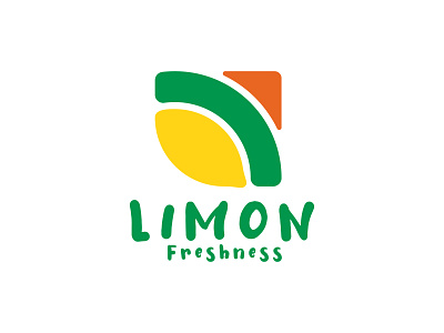 Limon Freshness brand branding business citrus cocktail design drink fresh fruit identity juice lemon lemonade logo logodesign organic tropical