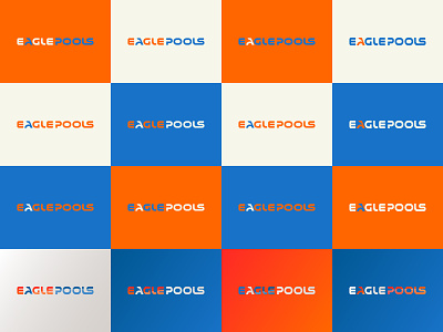 Eagle Pools | Redesign Logo Project brand branding business design eagle pools identity logo logodesign pool service pool service company pool service rebranding rebranding redesign service company visual identity