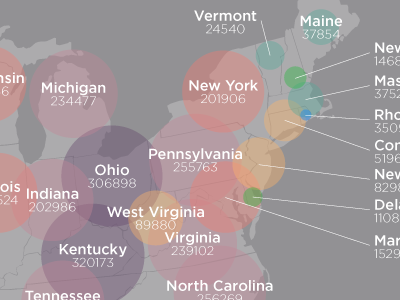 Data Visualization - US Horse Population by State