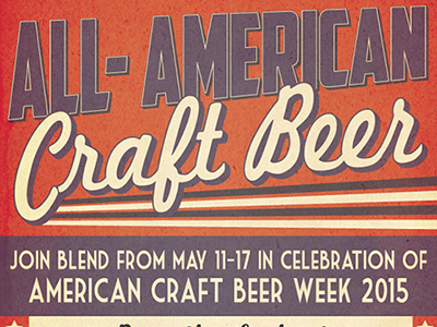 Blend Bar American Craft Beer Week Posters