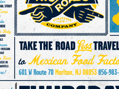 Two Roads Launch Event Posters craft beer