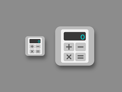 Calculator App Icon 005 app appicon calculator daily 100 challenge dailyui dailyui 005 dailyuichallenge design icon ui ui design