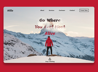 Hillo Landing Page Sample landing page uidesign web design website