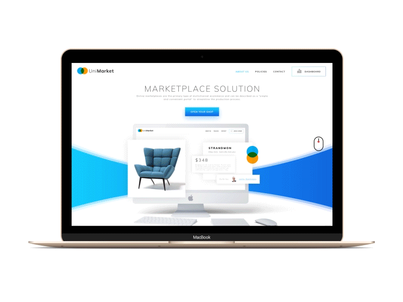 UniMarket Landing Page