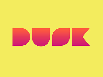 More "S", Less Duck bumpernicklepie design agency dusk identity interactive logo yellow