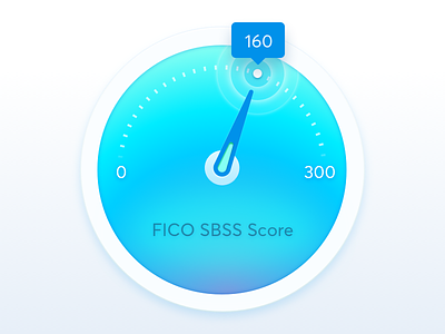 FICO SBSS Score Icon business credit credit dashboard fico icon