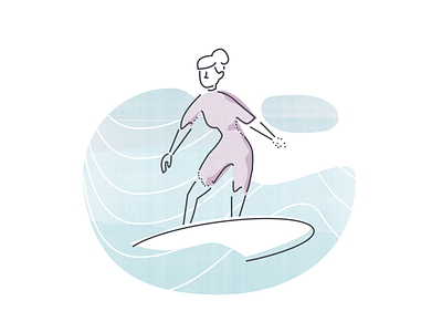 Illustration Experiment 2 "Surf"