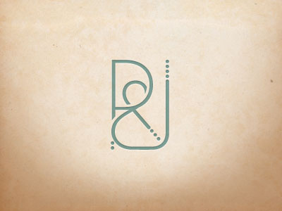 Ryan And Jamie Monogram j jenks logo monogram r seth