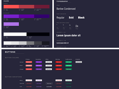 CREY Games - Design System