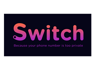 Switch Logo app brand identity branding design logo