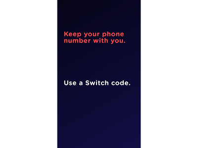 Switch Playstore Screen 2 app brand identity branding design