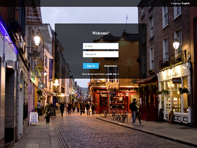 Web Desing for a Social Platform in Ireland