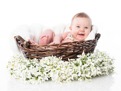 spring baby illustration photo photography photoshop