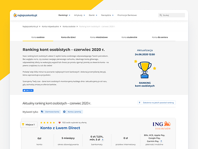 NK ranking page branding illustration page ranking ui webdesign