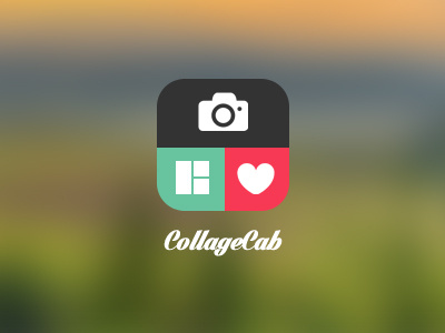 Collagecab Logo app icon logo