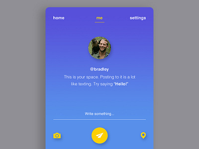 Social App android app chat hello ios share ui design updates upload ux design