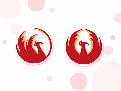 Phoenix Logo (option3 and option 4) study on sketch