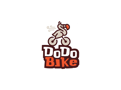 Dodo Bike atillahos bike bikeshop bird dodo logo logodesign