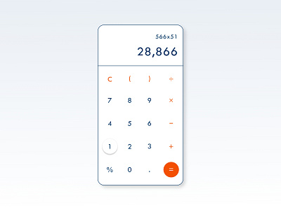 Simple Calculator App (PC) 004 adobexd calculator calculator ui daily ui dailyui dailyui 004 design minimalist minimalistic numbers simple ui uidesign user inteface ux web web design