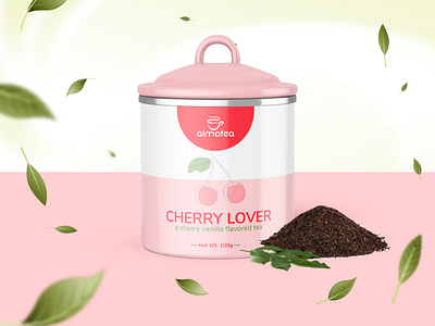 Alma Tea☕️🍒🌸 branding cherrylover creative foodpackaging graphicdesign graphicdesigner herbaltea illustrator packagedesign packagedesigner photoshop tealife tealover teatime