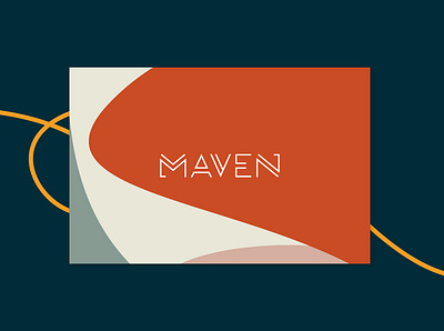 Maven branding branding design creative design editorial graphic design logo logos typography visual identity