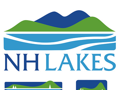 NH Lakes Logo Design