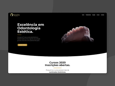 Odontologia Estética - Website minimalist ui web website