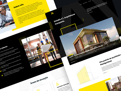 Redesign Website - Estúdio A Arquitetura arquitecture arquitetura redesign ui uiux web webdesign webiste