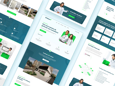 Medical Coworking - Website concept medical medicine medicine app ui uidesign uiux web website