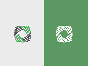 Green & Grey Spiral Logo Design by Brian Wilcox on Dribbble