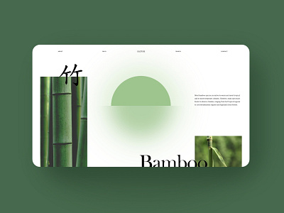 竹. design ui website