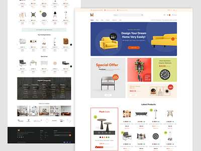 Furniture Website Design