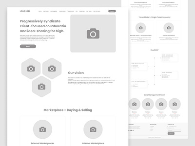 Wireframe branding figma graphic design grayscale hi fi hi fidelity high fidelity landing page logo mockup prototype ui ux web website wireframe wireframes wireframing