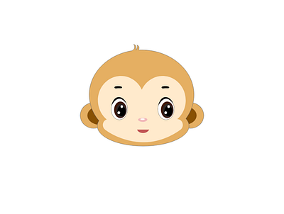 cute monkey character adobe xd branding character design illustration monkey ui desgin ui ux vector illustration web design