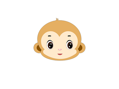 cute monkey character