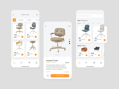 Furniture eCommerce - Mobile App